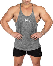 Load image into Gallery viewer, Tank Top - Gym Stringer - Tres-Palma