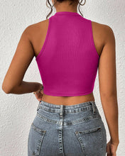 Load image into Gallery viewer, Tanktop Round Neck Asymetrical - Tres-Palma