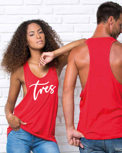 Beach Unisex Tank Top - Tres-Palma