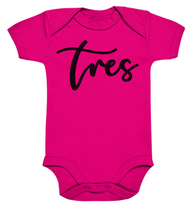 Baby Bodysuite - "Tres" Original black - Tres-Palma