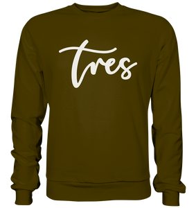Sweatshirt - "Tres" Original white - Tres-Palma