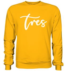 Sweatshirt - "Tres" Original white - Tres-Palma