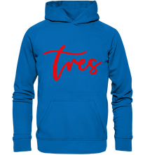 Load image into Gallery viewer, Hoody XL unisex - &quot;Tres&quot; Original red - Tres-Palma