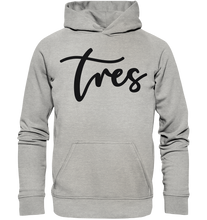 Load image into Gallery viewer, Hoodie XL Basic - &quot;Tres&quot; Original black - Tres-Palma