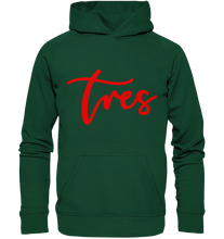 Load image into Gallery viewer, Kids Hoody - &quot;Tres&quot; Original red - Tres-Palma