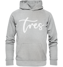 Load image into Gallery viewer, Kids Hoody - &quot;Tres&quot; Original white - Tres-Palma