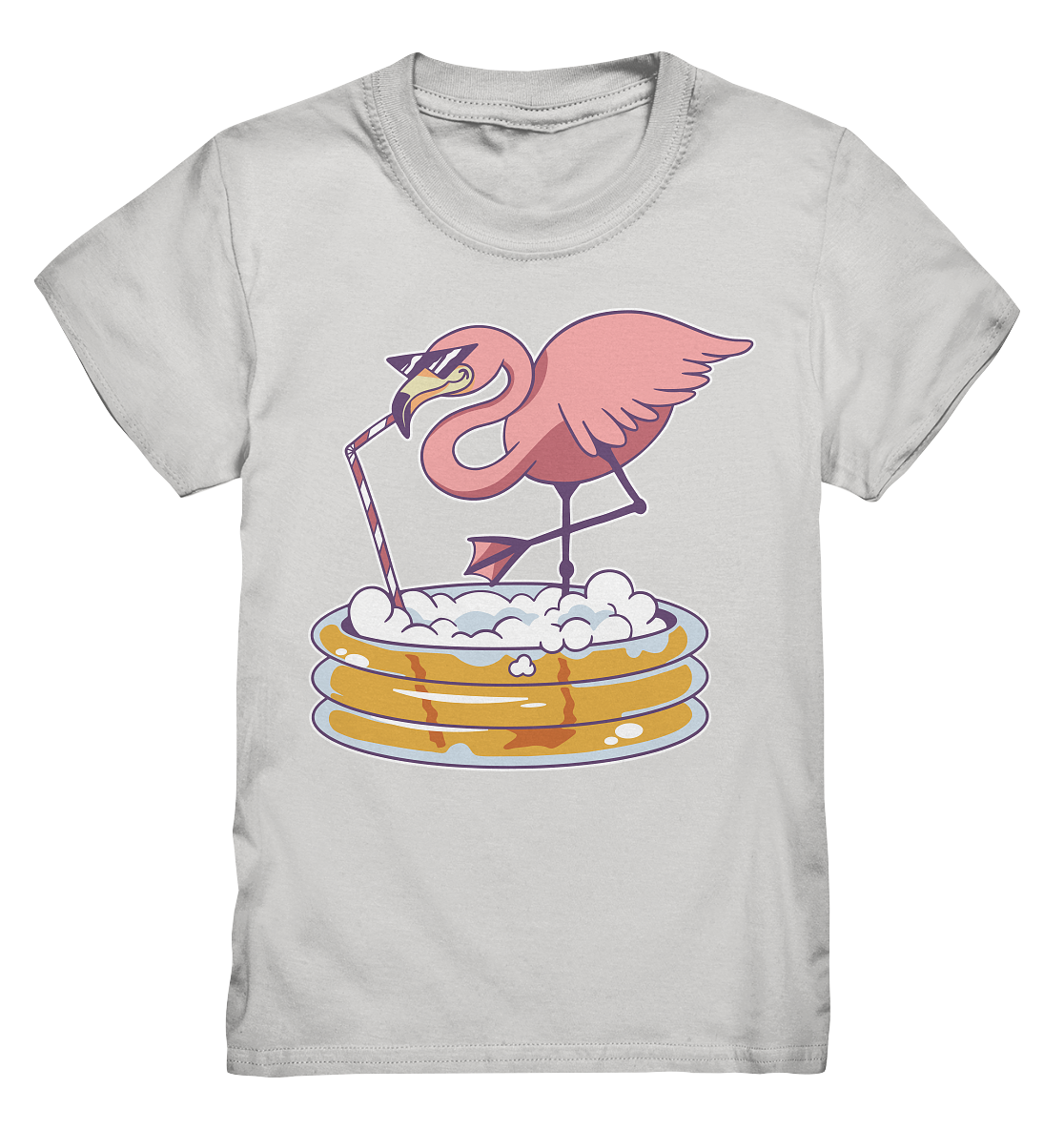 Flamingo Pool - Kids Premium Shirt - Tres-Palma