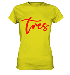 Shirt Woman - "Tres" Original red - Tres-Palma
