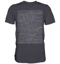 Load image into Gallery viewer, &quot;Hand&quot; 3D - Mens V-Neck Shirt - Tres-Palma