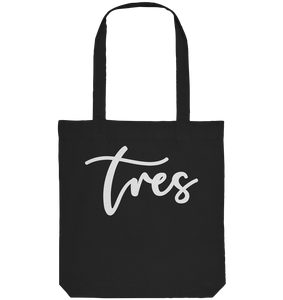 Tote-Bag organic - "Tres" Original white - Tres-Palma