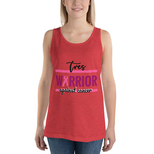 "Warrior against cancer" Woman Tank Top - charity - Tres-Palma