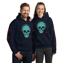 Load image into Gallery viewer, &quot;DJ Skull&quot; - Unisex Hoodie - Tres-Palma