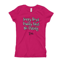 Load image into Gallery viewer, &quot;Sorry Boys&quot; Girl&#39;s T-Shirt - Tres-Palma