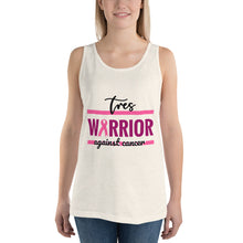 Laden Sie das Bild in den Galerie-Viewer, &quot;Warrior against cancer&quot; Woman Tank Top - charity - Tres-Palma