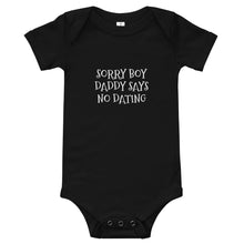 Load image into Gallery viewer, &quot;Sorry Boy&quot; Baby Bodysuite - Tres-Palma