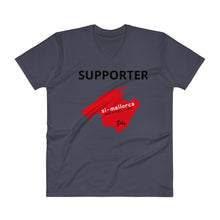 Laden Sie das Bild in den Galerie-Viewer, Supporter SI-Mallorca -  Mens V-Neck T-Shirt - Tres-Palma