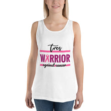 Load image into Gallery viewer, &quot;Warrior against cancer&quot; Woman Tank Top - charity - Tres-Palma