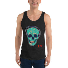 Load image into Gallery viewer, &quot;DJ Skull&quot; - Unisex Tank Top - Tres-Palma