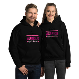 "Warrior against cancer" Unisex Hoodie - Charity - Tres-Palma