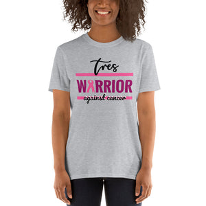 "Warrior against cancer" Woman T-Shirt - Charity - Tres-Palma