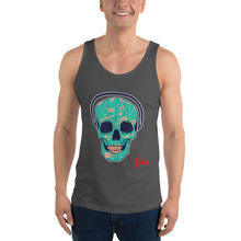 Load image into Gallery viewer, &quot;DJ Skull&quot; - Unisex Tank Top - Tres-Palma