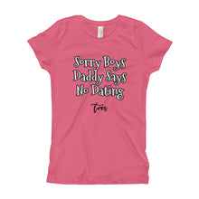 Load image into Gallery viewer, &quot;Sorry Boys&quot; Girl&#39;s T-Shirt - Tres-Palma