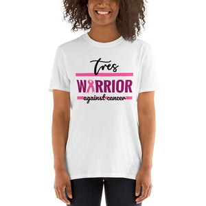 "Warrior against cancer" Woman T-Shirt - Charity - Tres-Palma